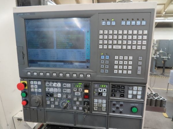 Okuma LT300-MY Multi-Axis Lathe, 2008 - Twin Turret, Sub-Spindle, Y Axis, Live Tooling, Bar Feeder, Parts Catcher, Chip Blaster, Chip Conveyor - Image 2