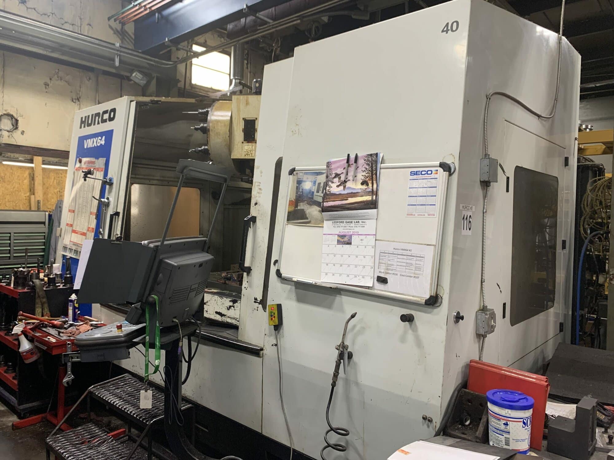 Hurco VMX64/50T VMC, 2006 - Image 2
