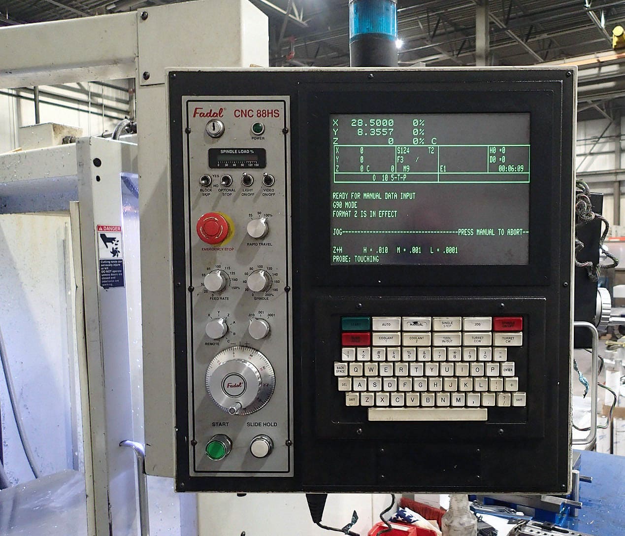 Fadal 8030 HT Vertical Machining Center, 1998- Meticulously Maintained, Video - Image 5