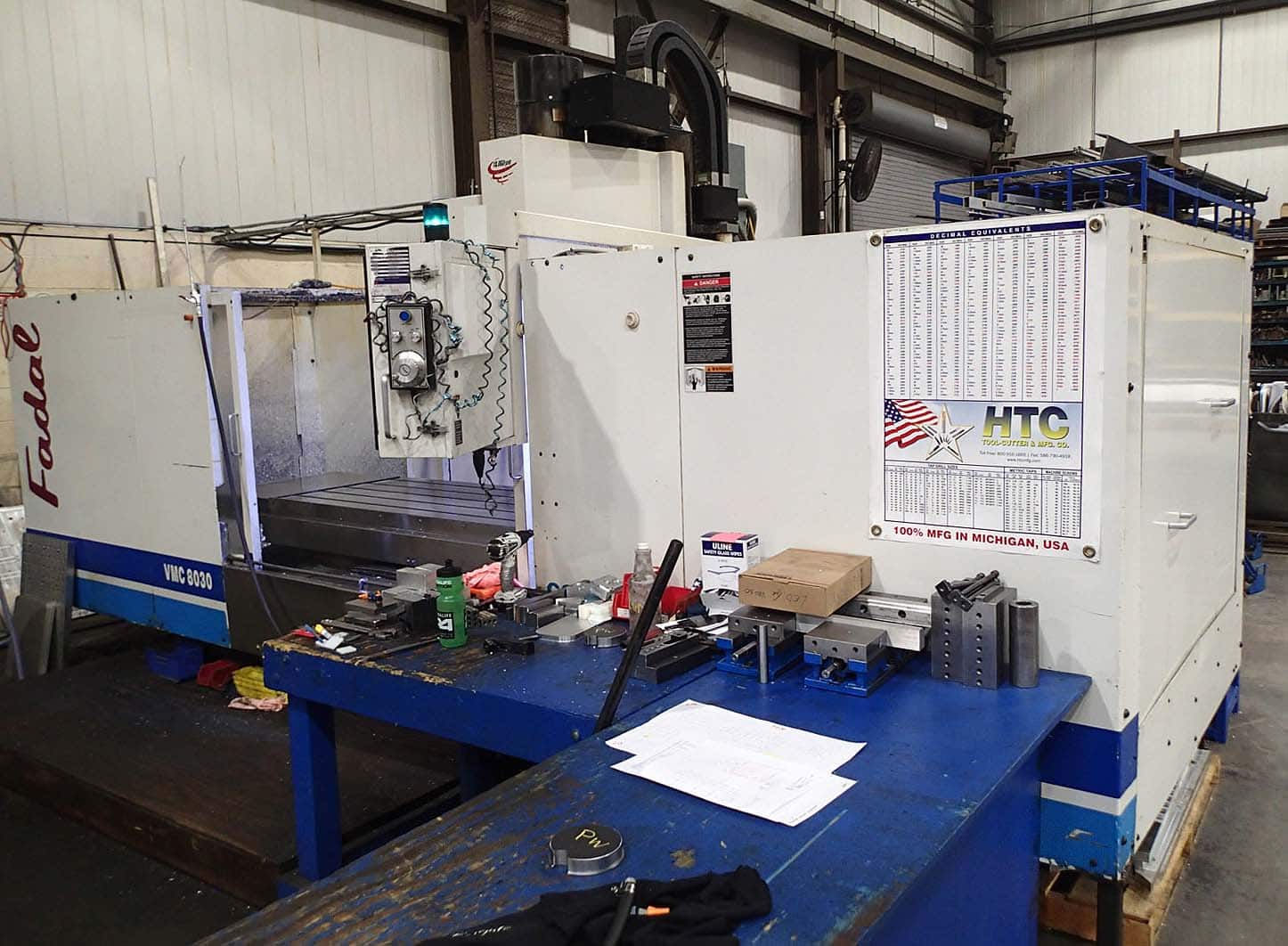Fadal 8030 HT Vertical Machining Center, 1998- Meticulously Maintained, Video - Image 3
