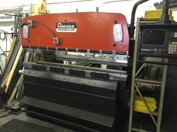55 Ton x 6.5' Amada Promecam RG-50-20 CNC Press Brake, - Hurco Autobend 7 Control