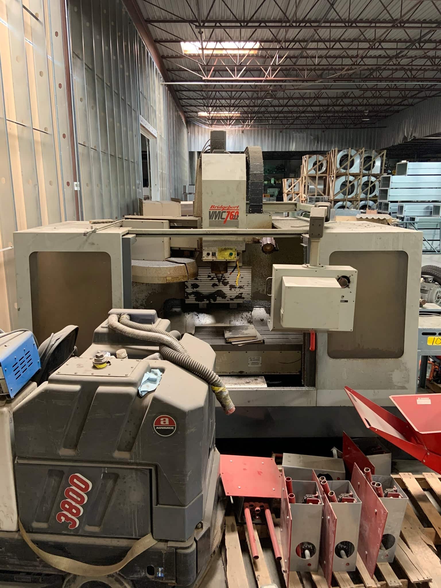 Bridgeport VMC 760/22, 1996 - Parts Machine