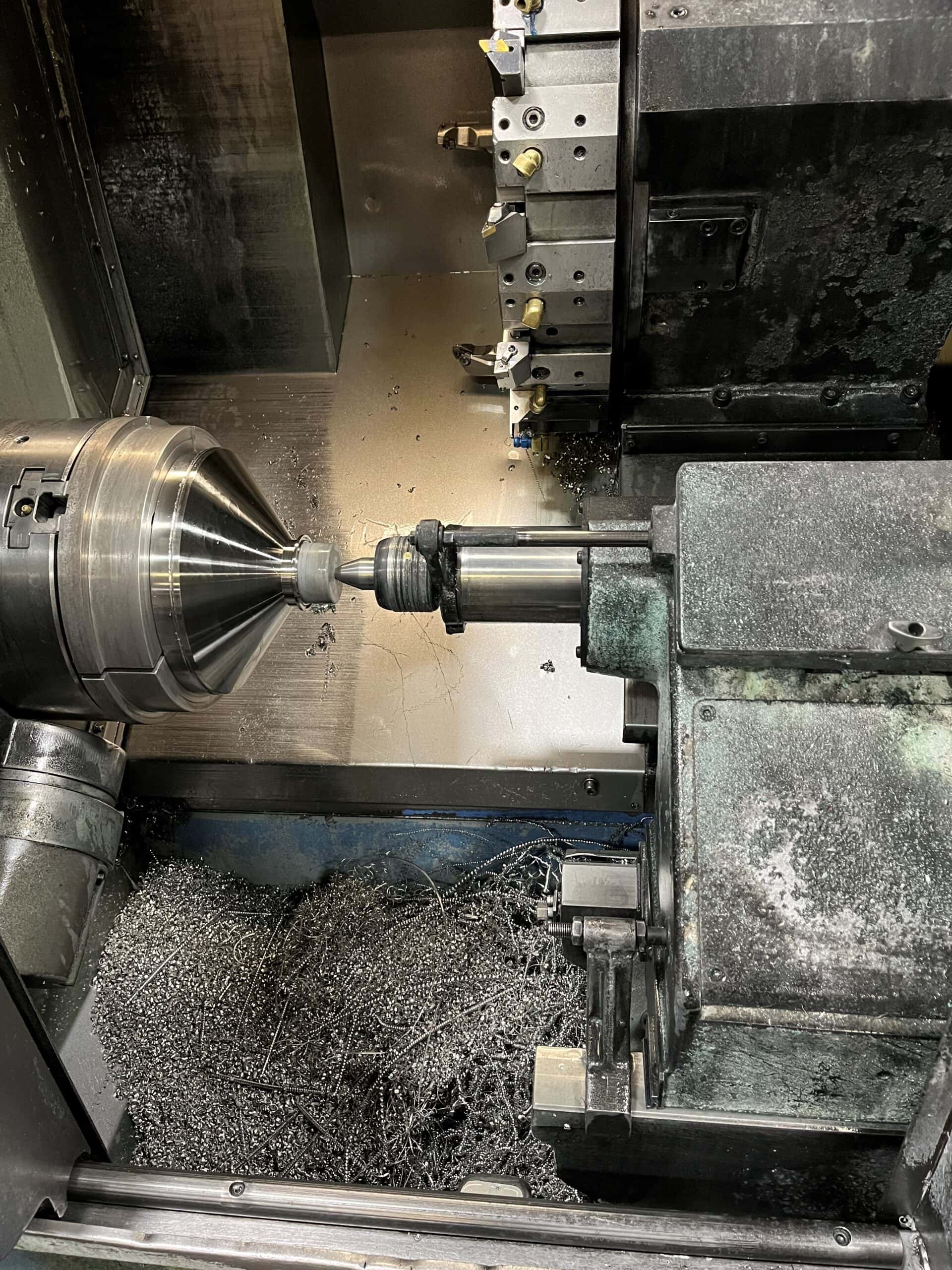Mazak QT-250-HP Univ CNC Lathe, 2001 - Tailstock, Video, Pre-Removal Pricing - Image 3