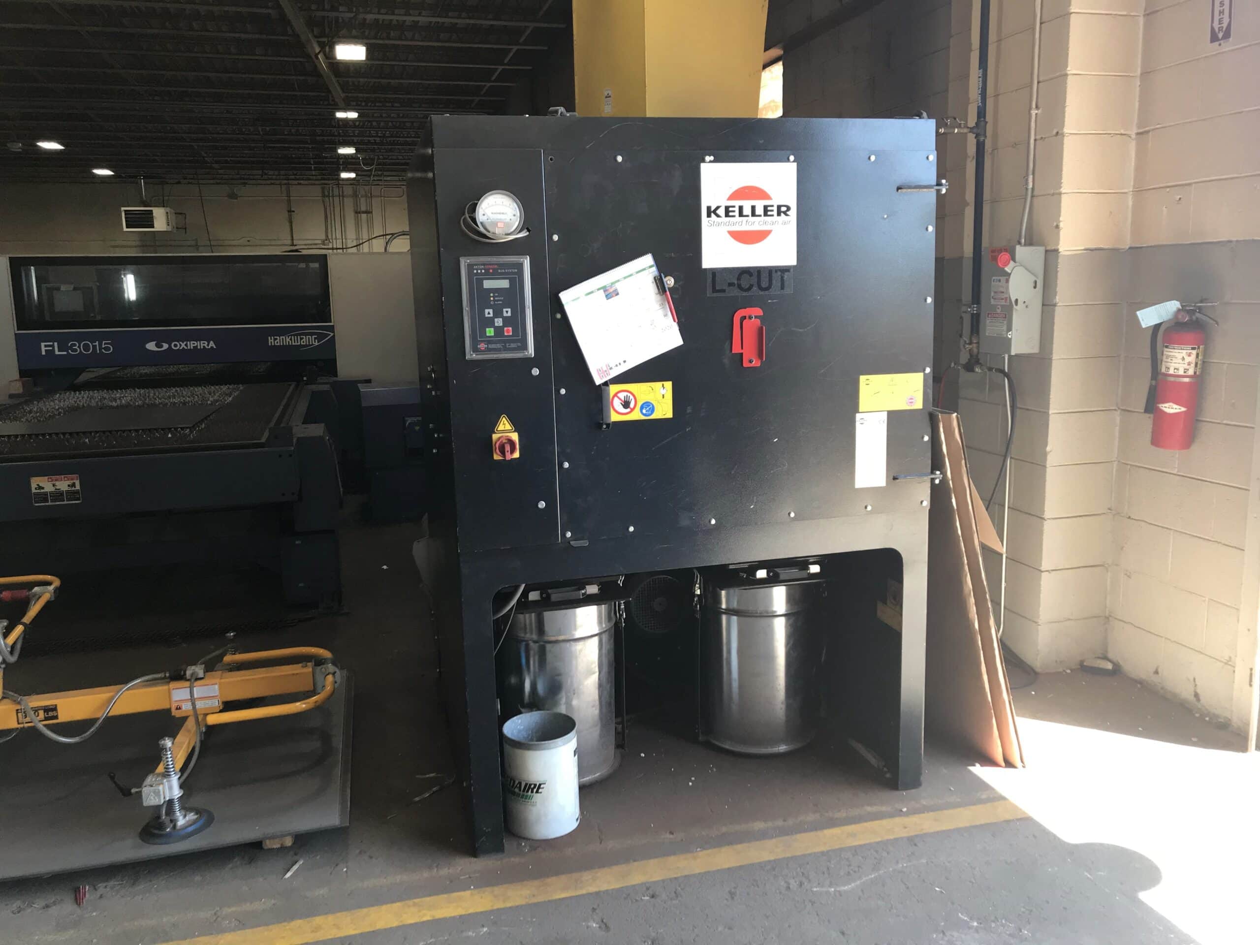 4000 Watt HK FL 3015 Co2 Laser, 2013- 5' X 10', VERY LOW HOURS - Image 8