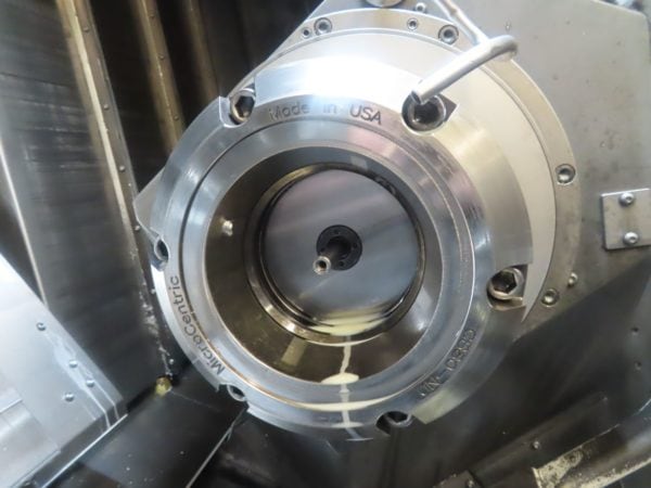 Okuma LT300-MY Multi-Axis Lathe, 2008 - Twin Turret, Sub-Spindle, Y Axis, Live Tooling, Bar Feeder, Parts Catcher, Chip Blaster, Chip Conveyor - Image 8