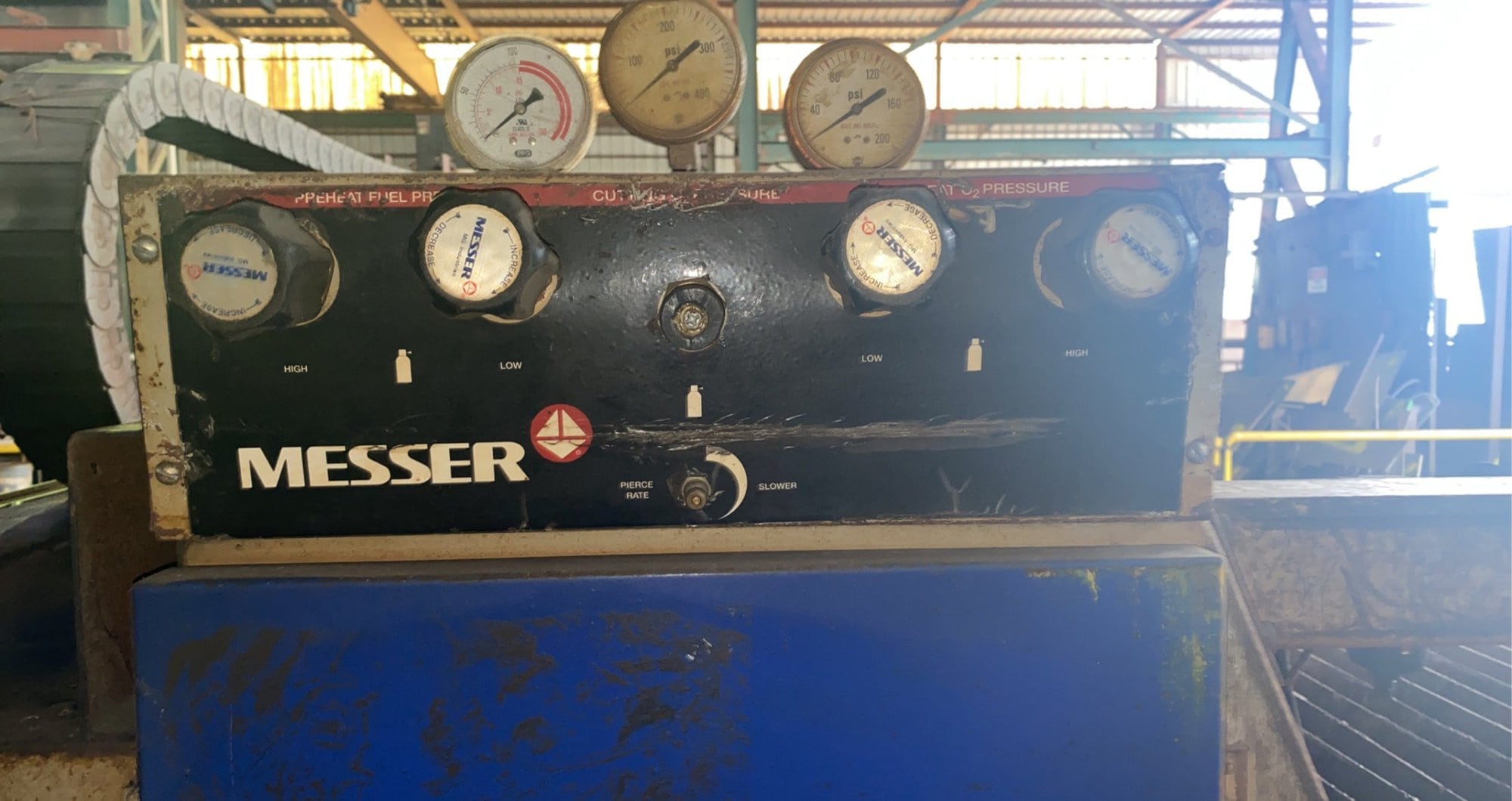 12' x 20' Messer Titan II Plasma Cutting Line, 2008 - Image 8