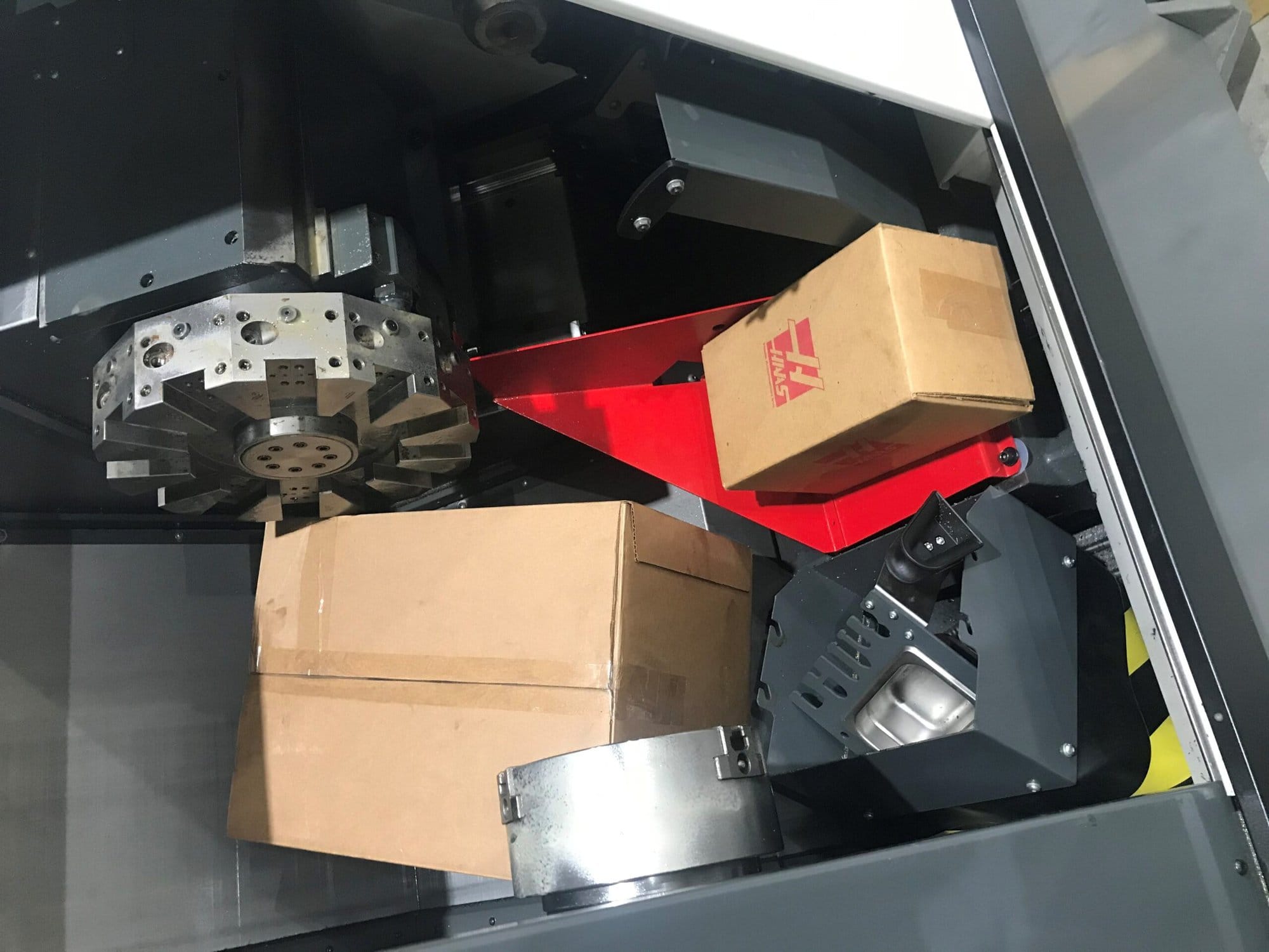 Haas ST-15 Sub Spindle CNC Lathe, 2019 - Sub Spindle, Parts Catcher, 1000 PSI High Pressure coolant, WIFI Camera - Image 20