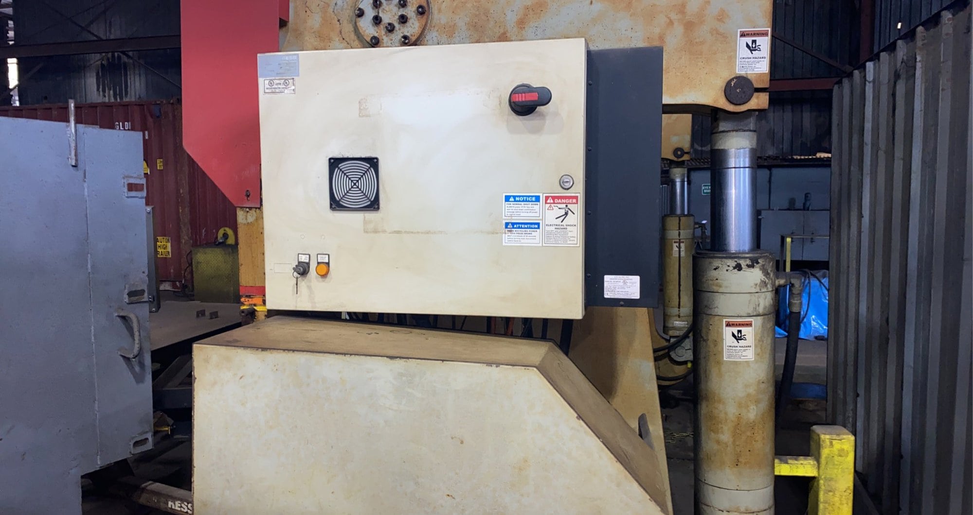 320 Ton x 12' Accurpress Advantage 732012 CNC Press Brake, 2007 - Image 9