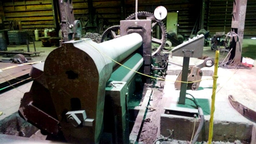 1" X 10' Bertsch #20 Initial Pinch Type Plate Roll, 1962 - Image 2