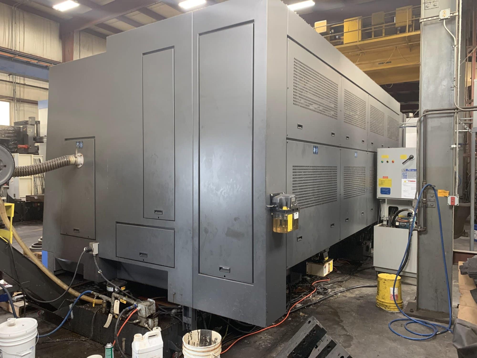 Hwacheon Hi-Tech 850BBL YMC CNC Lathe, 2014 - Y-Axis, Live Tooling, C-Axis, Steady Rests - Image 9