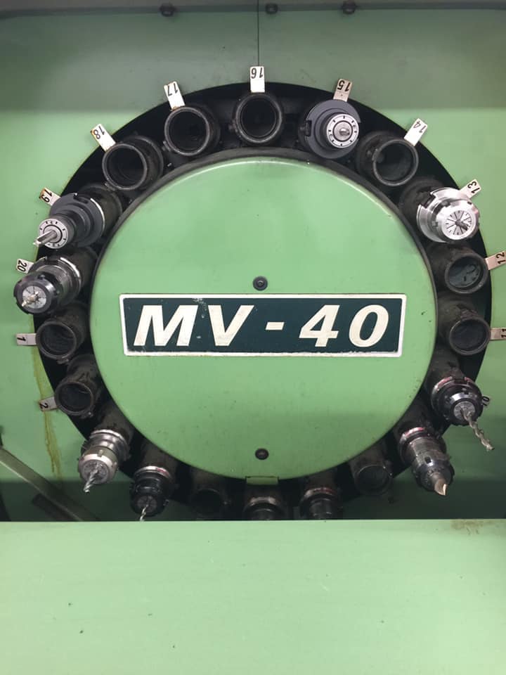 Mori Seiki MV-40 VMC - 20 ATC, Cat 40 - Image 4