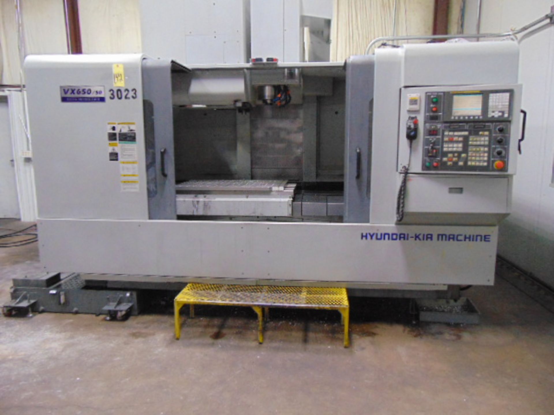 Hyundai VX650/50 CNC VMC, 2008