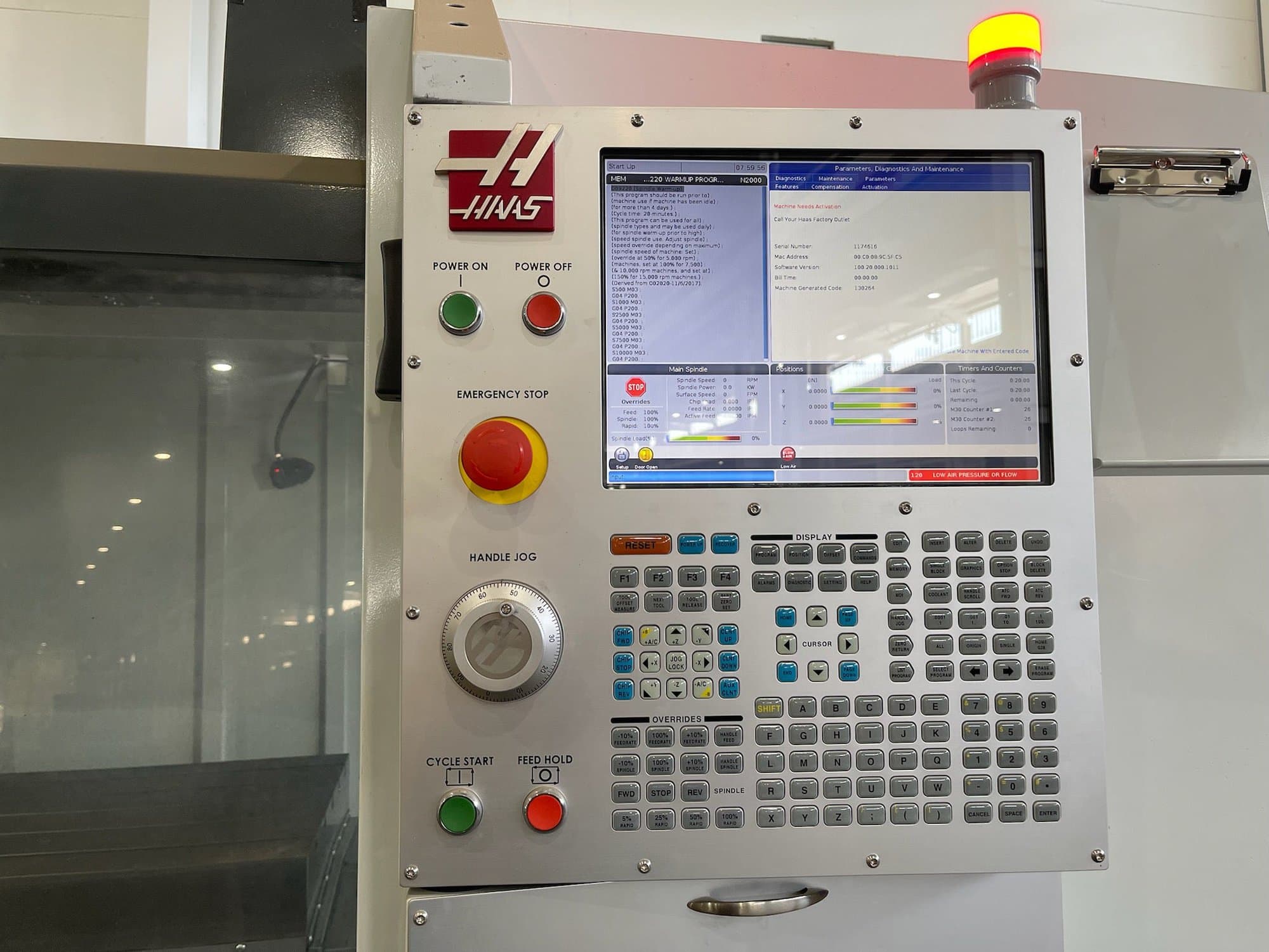 Haas VF-11 VMC, 2020 - Like New, Under 100 Hours, WIPS, NEXTGEN, TSC, 10k RPM - Image 2