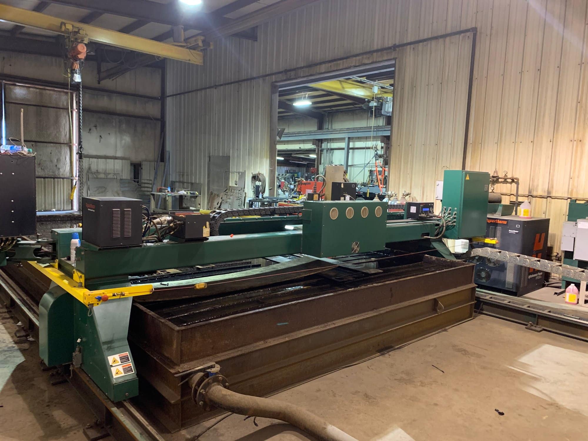 10' x 20' Controlled Automation Multimax CNC Plasma, 2008 - Hypertherm HPR260XD, WATER TABLE - Image 2