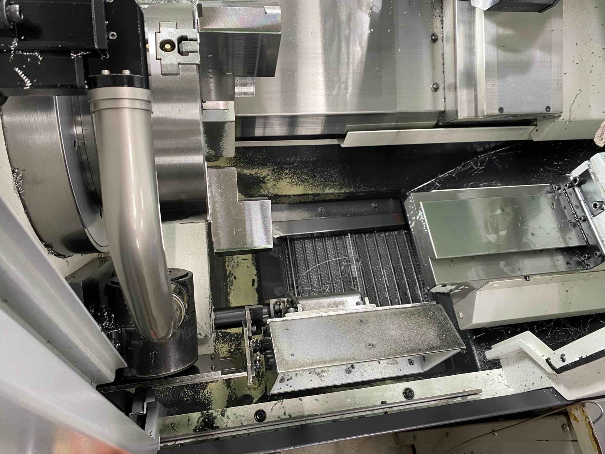 Okuma Genos L3000-E CNC Lathe, 2019 - Low Hours - Image 3