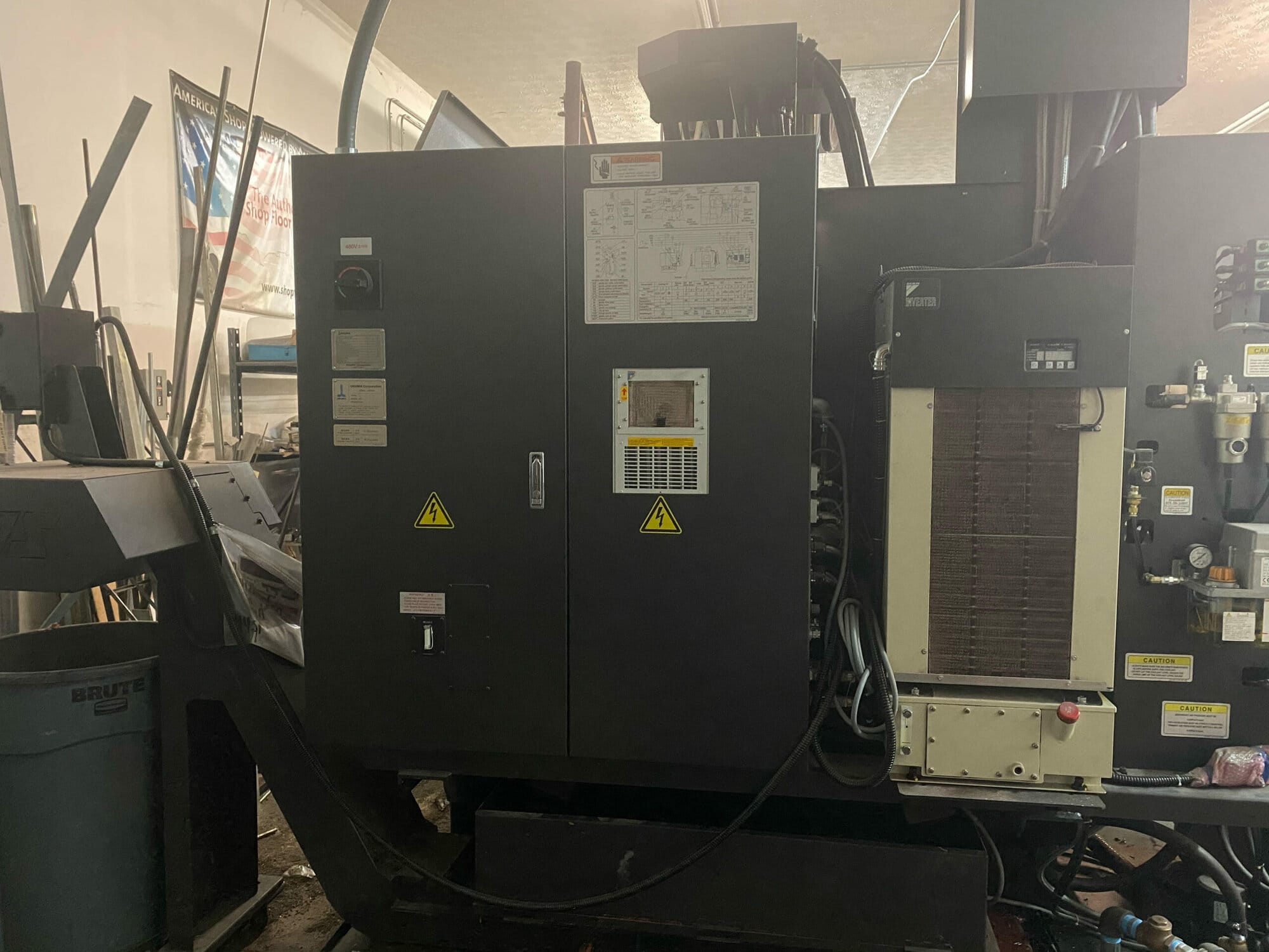Okuma Genos M560 VMC, 2018 - 4th Axis, Probing, Under Power - Image 8