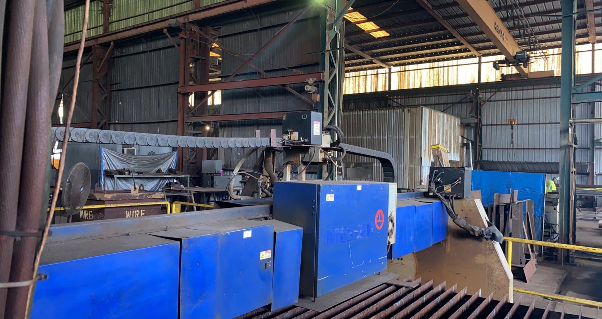12' x 20' Messer Titan II Plasma Cutting Line, 2008 - Image 9