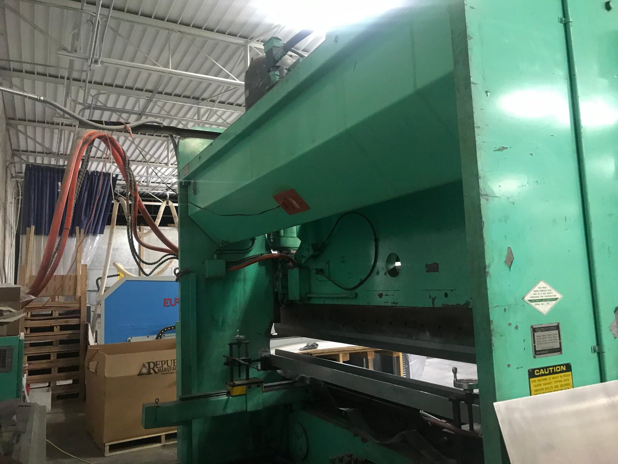 175 Ton x 12' Cincinnati 175AS CNC Press Brake, 1990 - Additional Videos Available Upon Request - Image 9