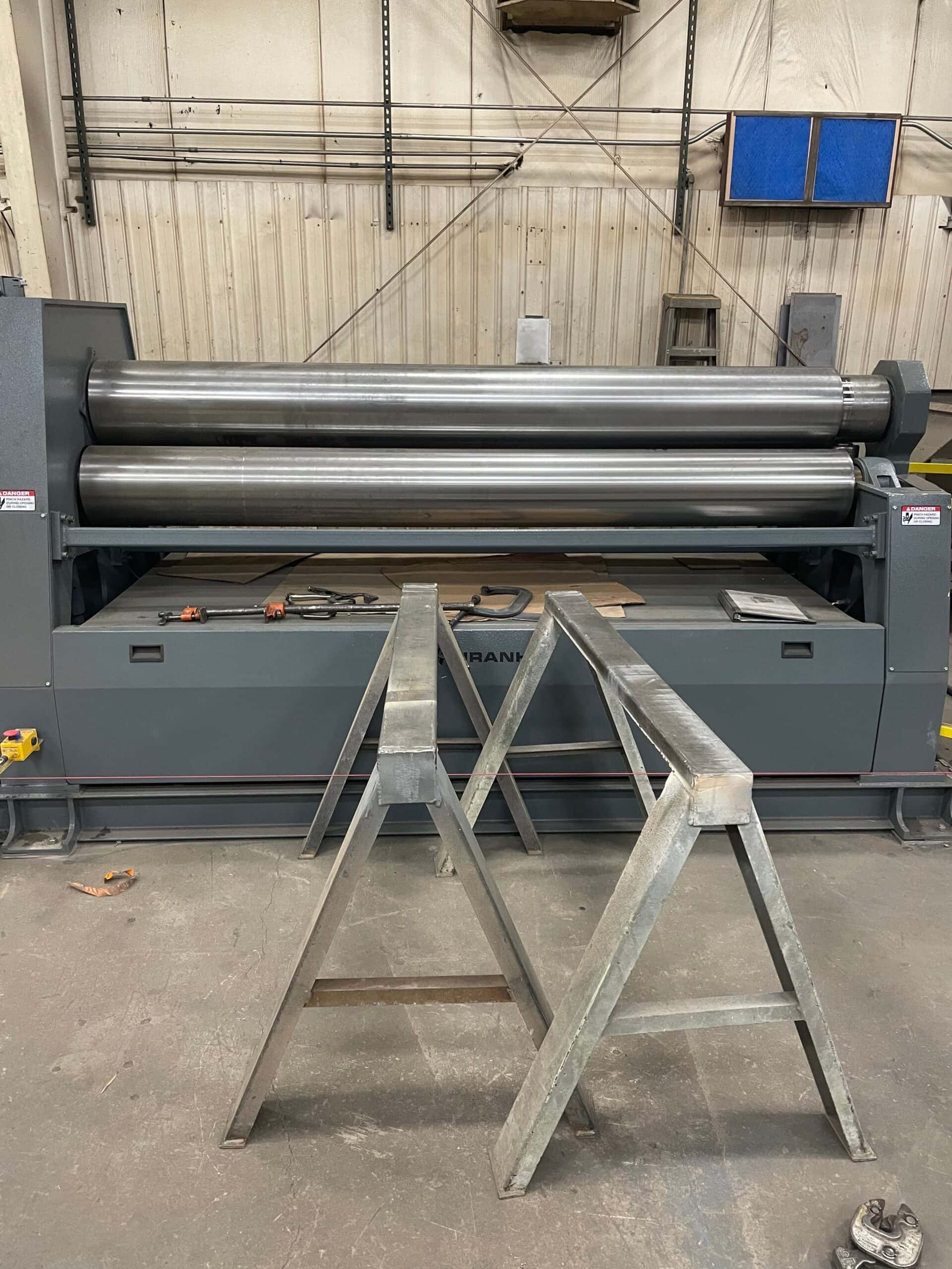 5/8" X 8' Piranha 3-2513 3 Roll Plate Roll, 2020- Like New, Low Hours - Image 2