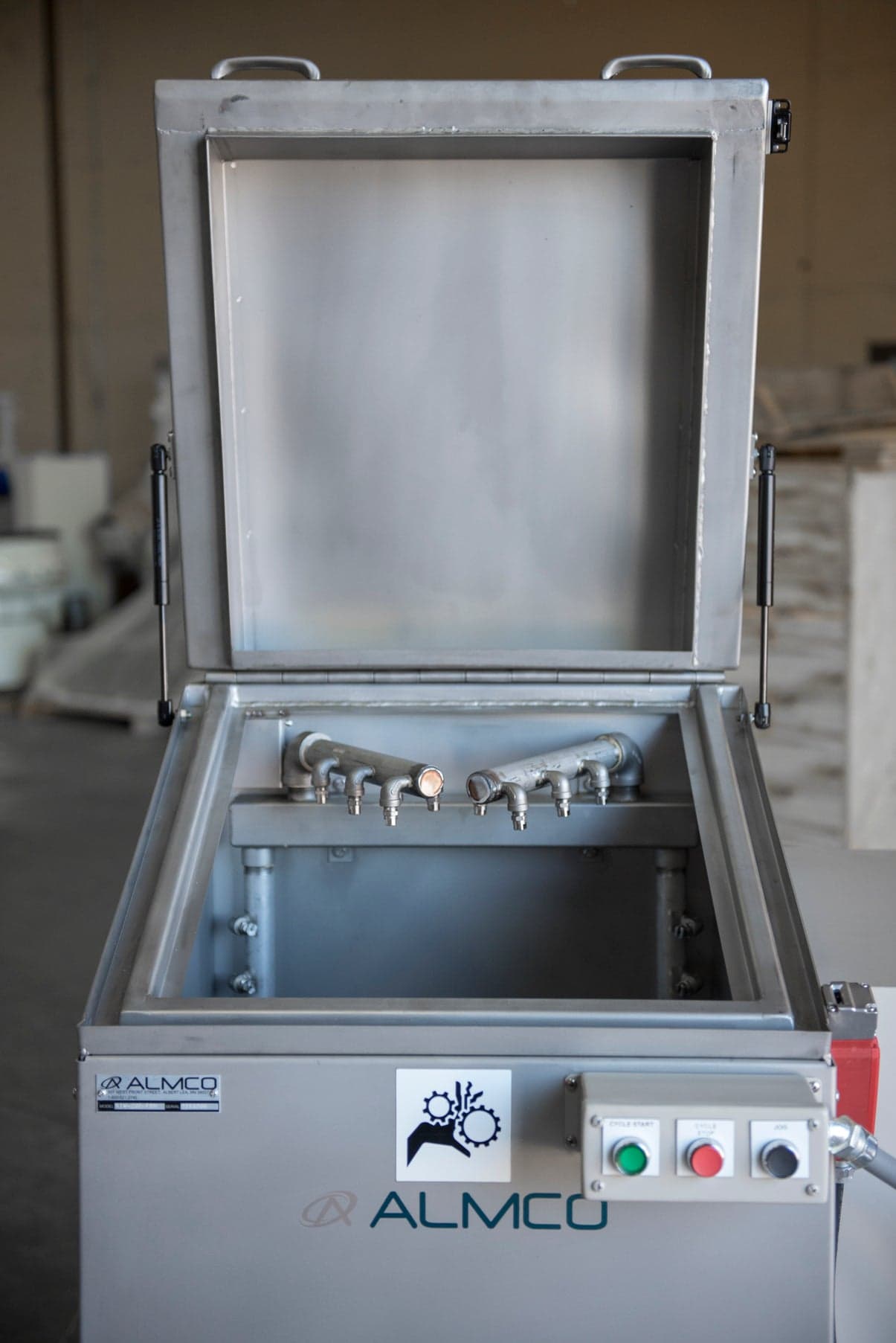 New Almco RTW-20E-FDM Top Loading Turntable Parts Washer, 2021 - w/ 1 year warranty - Image 2