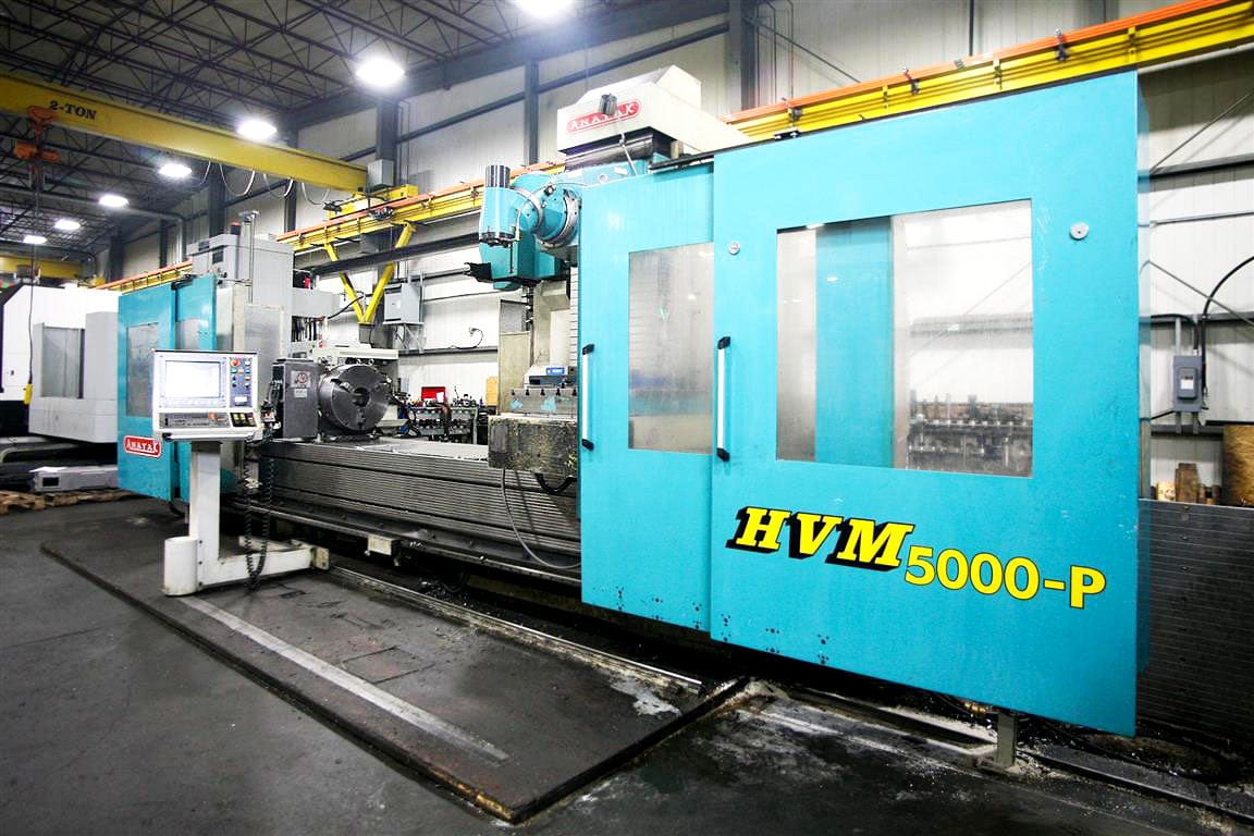 Anayak HVM 5000-P 5-Side Machining Center- Universal Head, 2005- 5 Axis, Rotary Table - Image 2