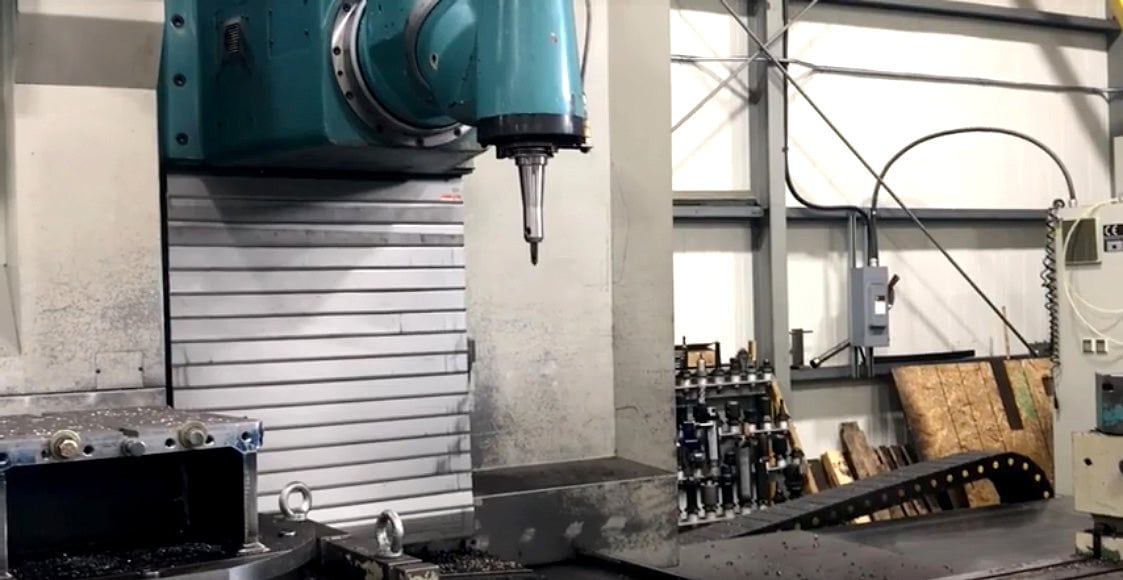 Anayak HVM 5000-P 5-Side Machining Center- Universal Head, 2005- 5 Axis, Rotary Table - Image 6
