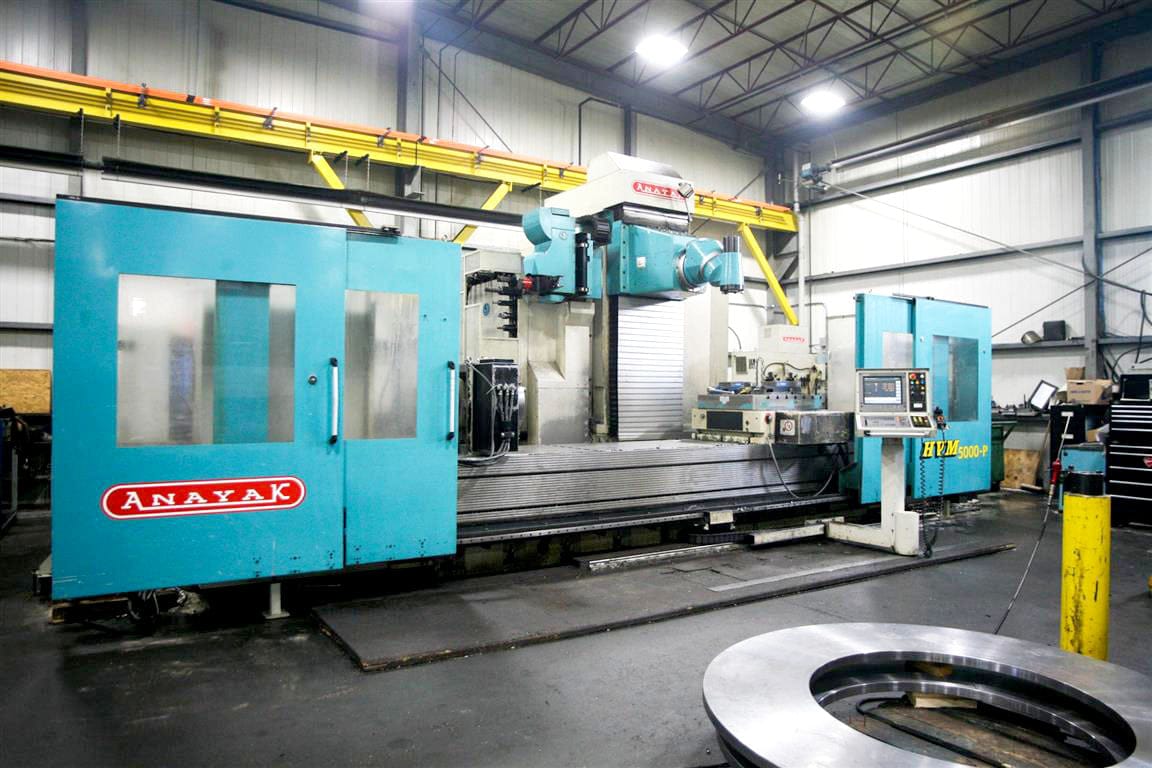 Anayak HVM 5000-P 5-Side Machining Center- Universal Head, 2005- 5 Axis, Rotary Table - Image 7