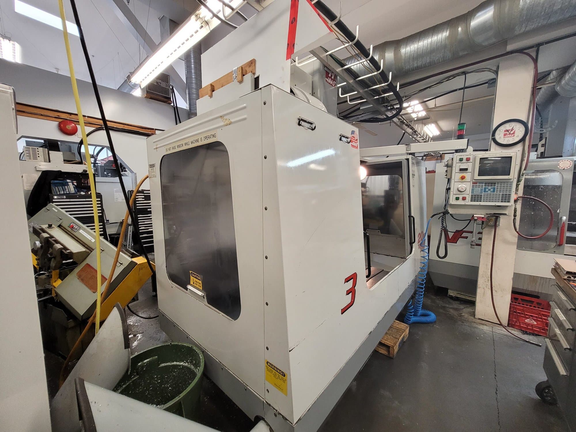 Haas VF-3 VMC, 2000 - 4th Axis Ready, 24 SMTC, Renishaw Probe - Image 5