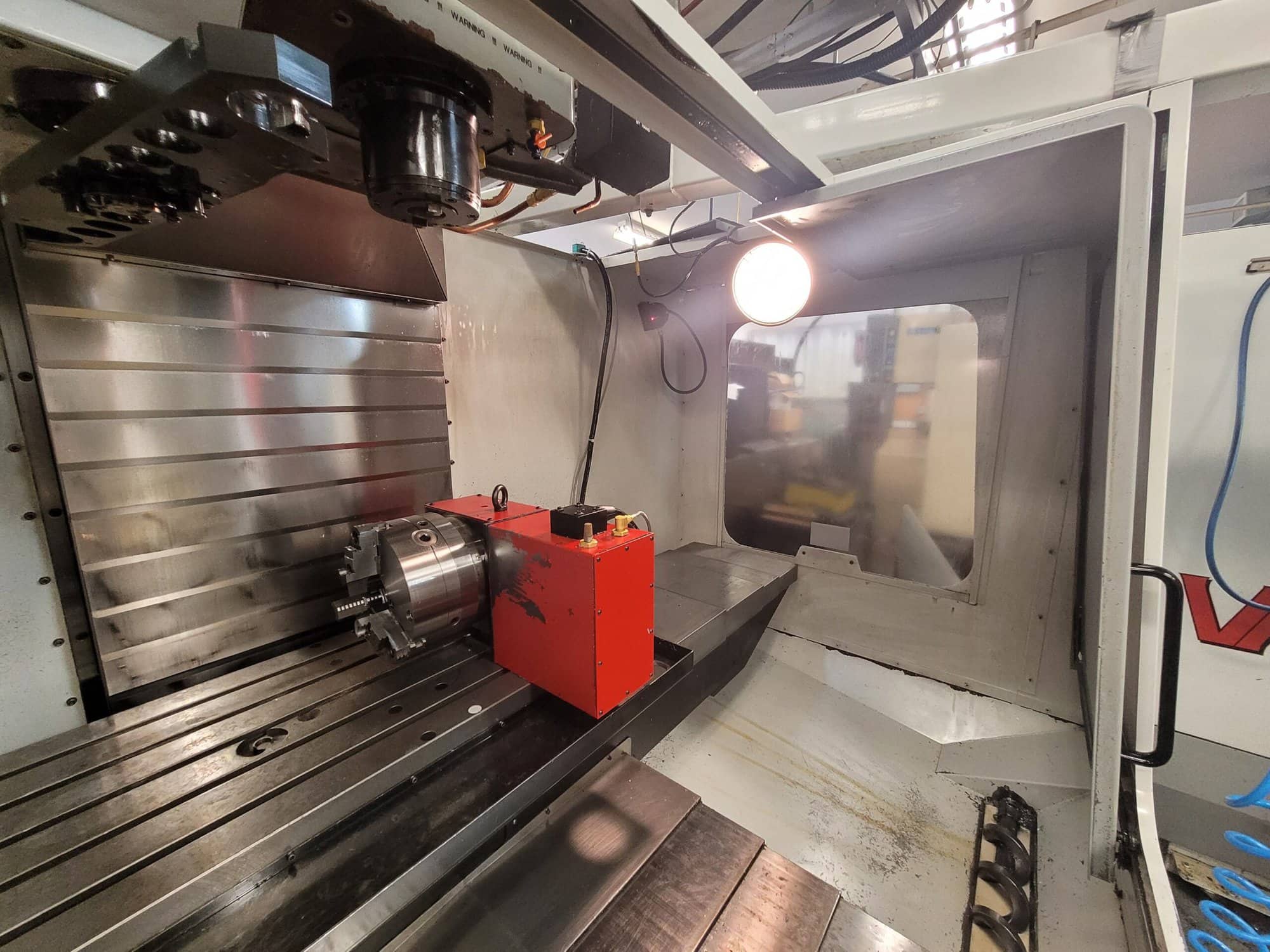 Haas VF-3 VMC, 2000 - 4th Axis Ready, 24 SMTC, Renishaw Probe - Image 4