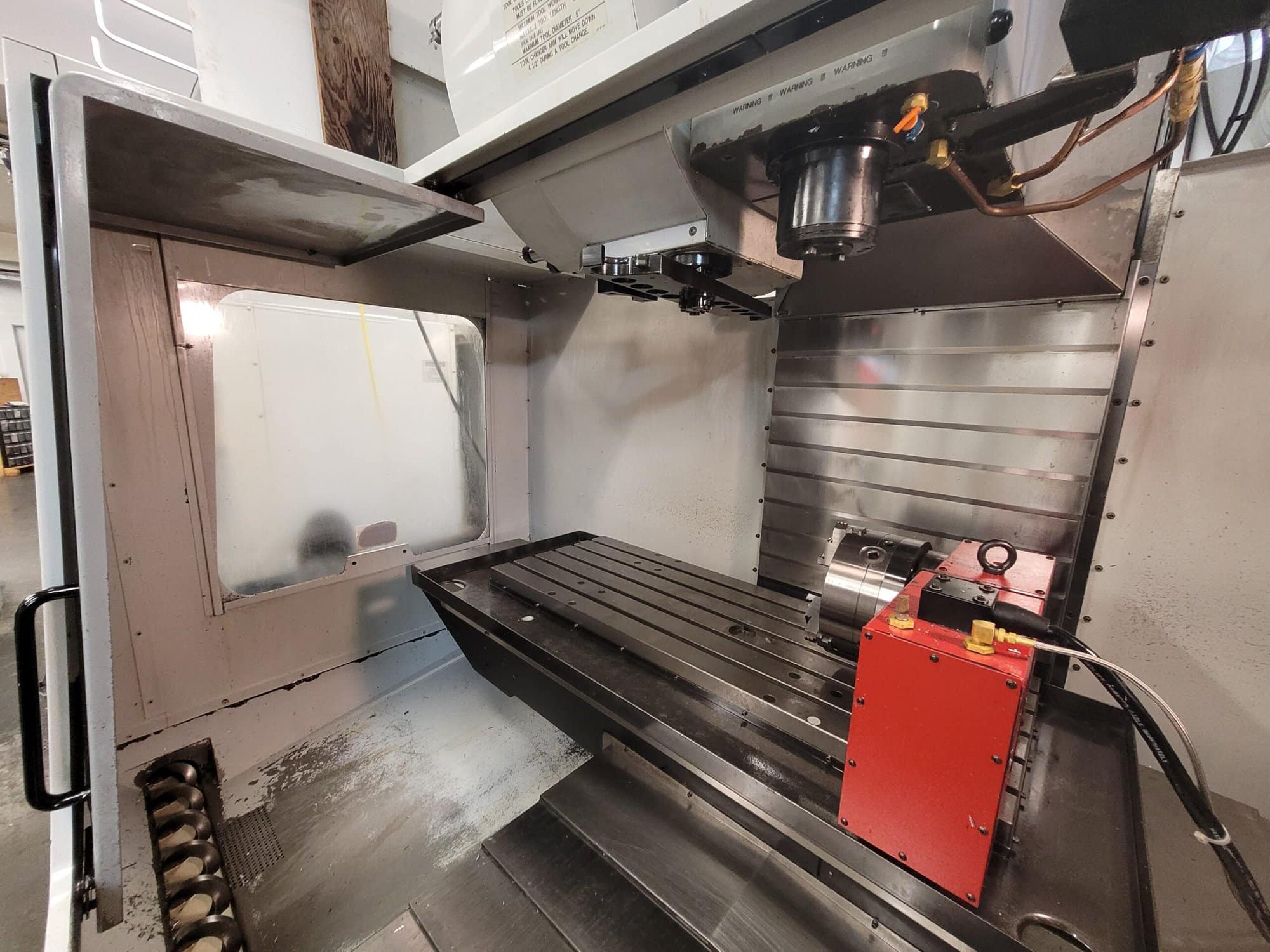 Haas VF-3 VMC, 2000 - 4th Axis Ready, 24 SMTC, Renishaw Probe - Image 3