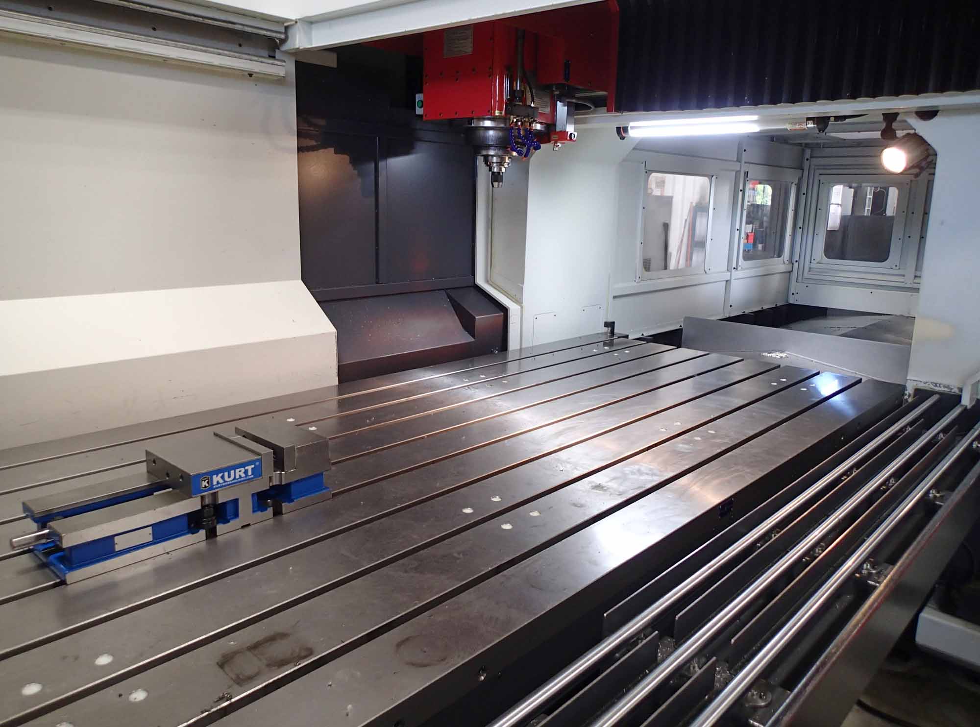 Yama Seiki Awea SP 3016 Vertical Bridge Mill, 2017- 128" x 60" Table, Fanuc, 1,000 PSI TSC, Low Hours - Image 6