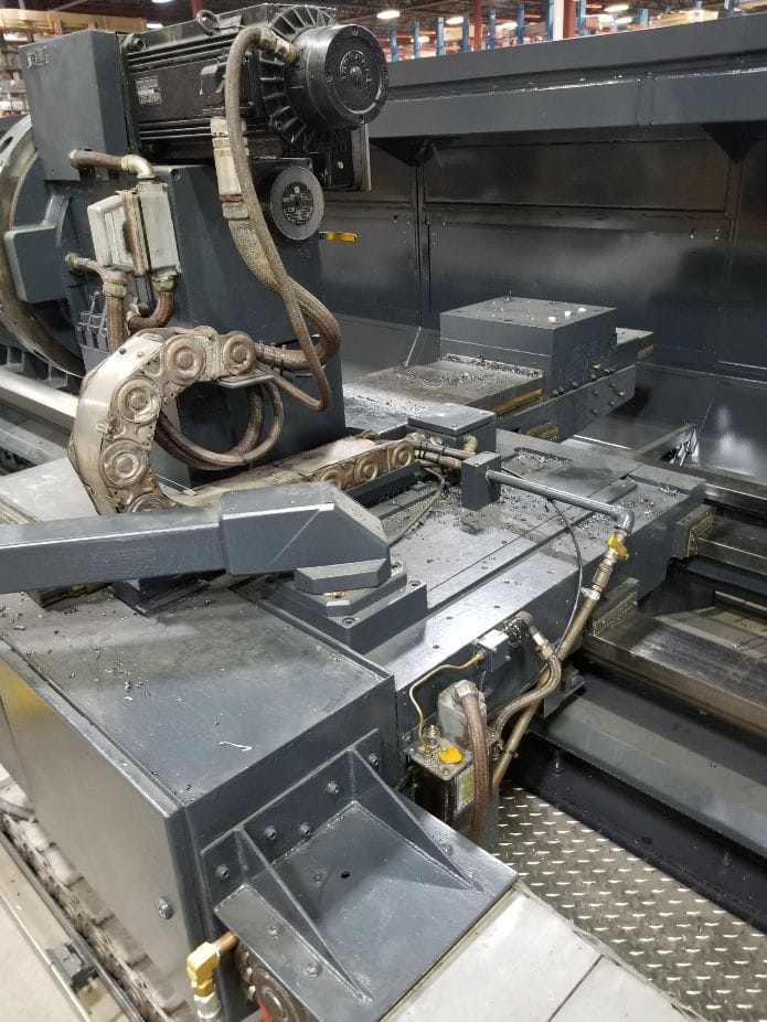 Binns and Berry 90-1000 CNC Lathe 41" x 295", 1997 - Big CNC Lathe, 8.85" Spindle Bore - Image 8