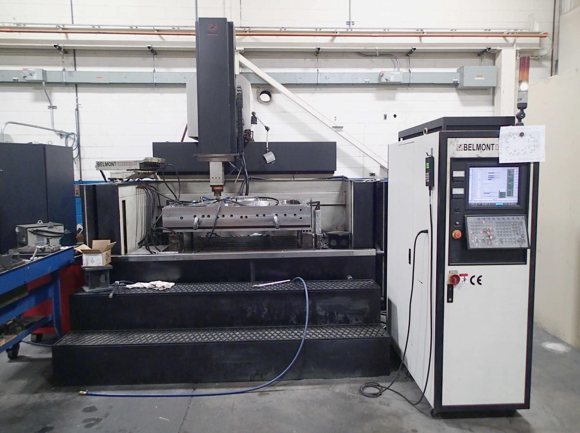Belmont MX-166W CNC Sinker EDM, 2014 - 200 Amp, 8 ATC, 51" x 28", C-Axis