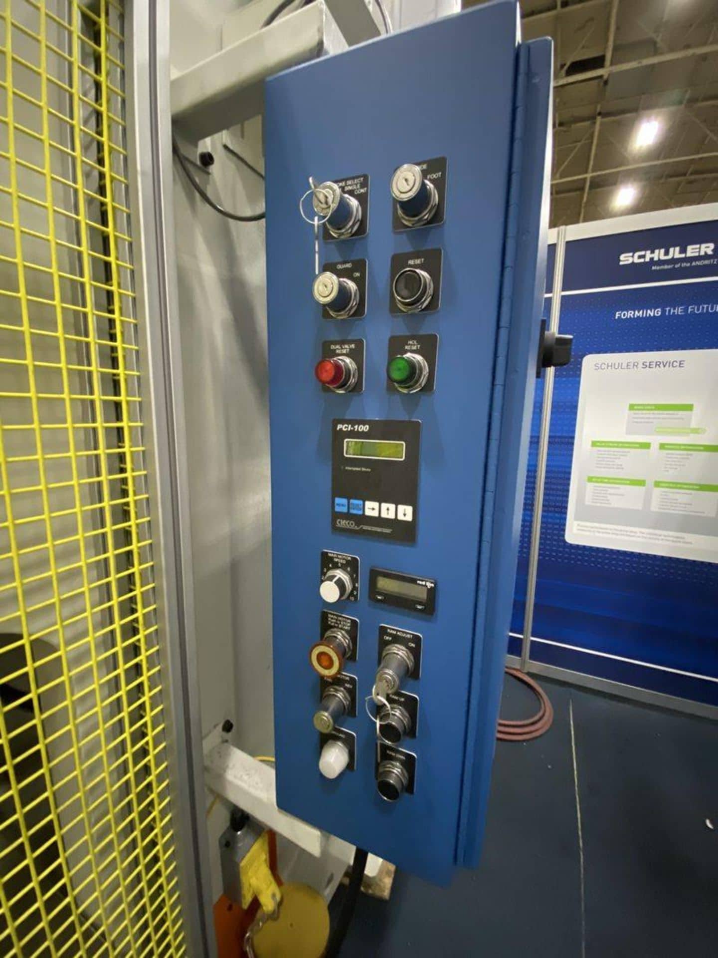 88 Ton Bliss C1-80H High Speed Gap Frame Press, 2017 - Light Curtains - Image 14