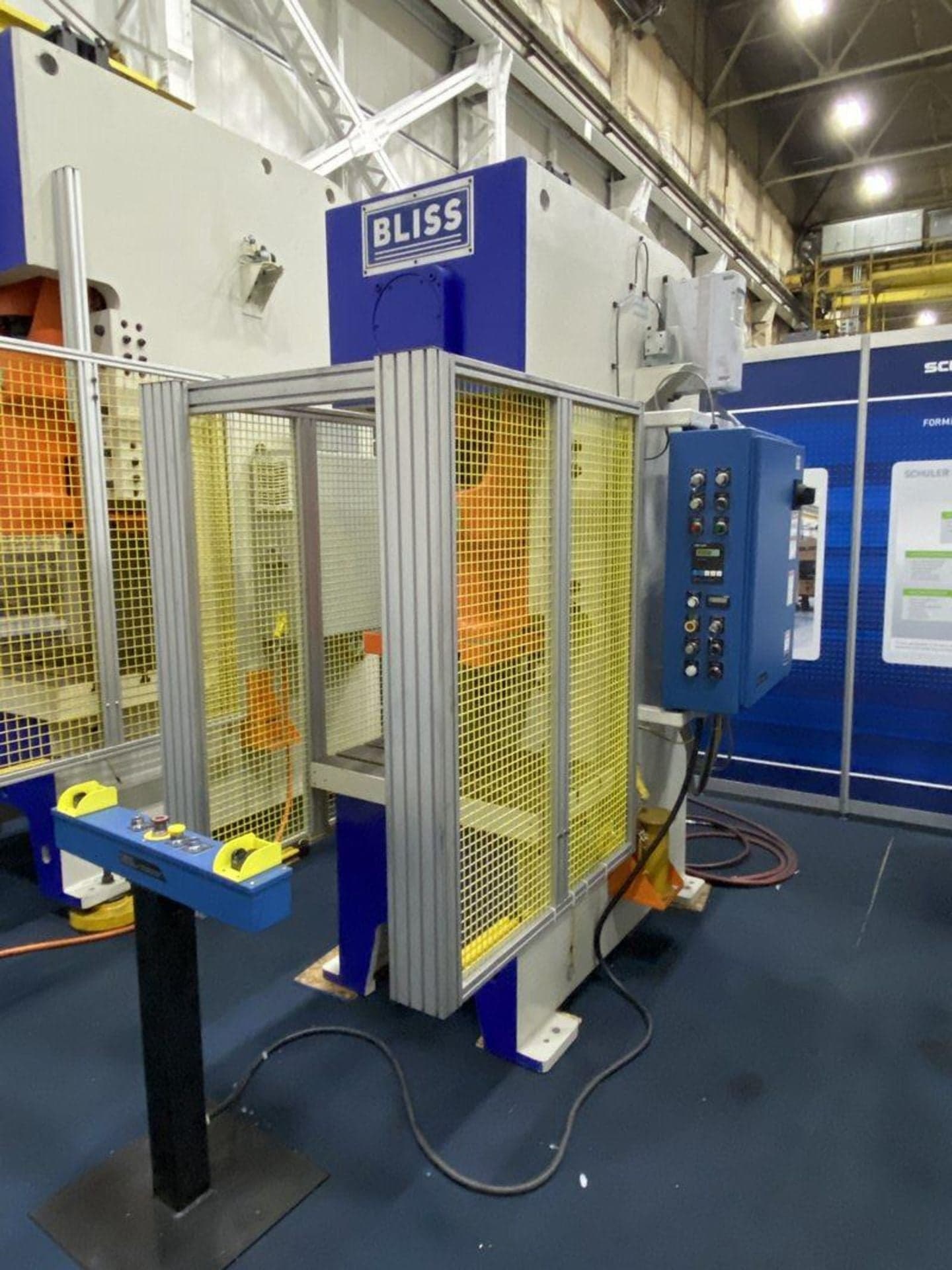 88 Ton Bliss C1-80H High Speed Gap Frame Press, 2017 - Light Curtains - Image 16
