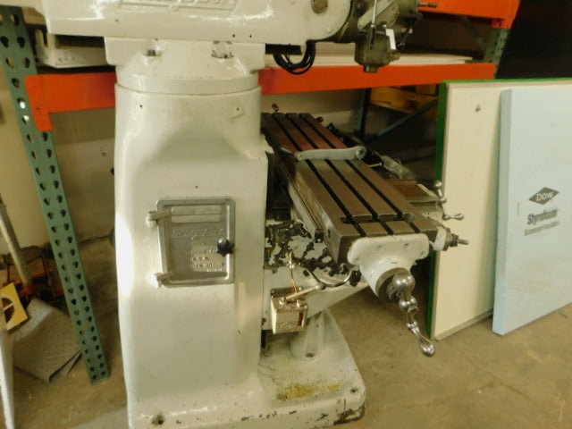 Bridgeport Series 1/J Head Manual Knee Mill W/ DRO Screen - Image 8