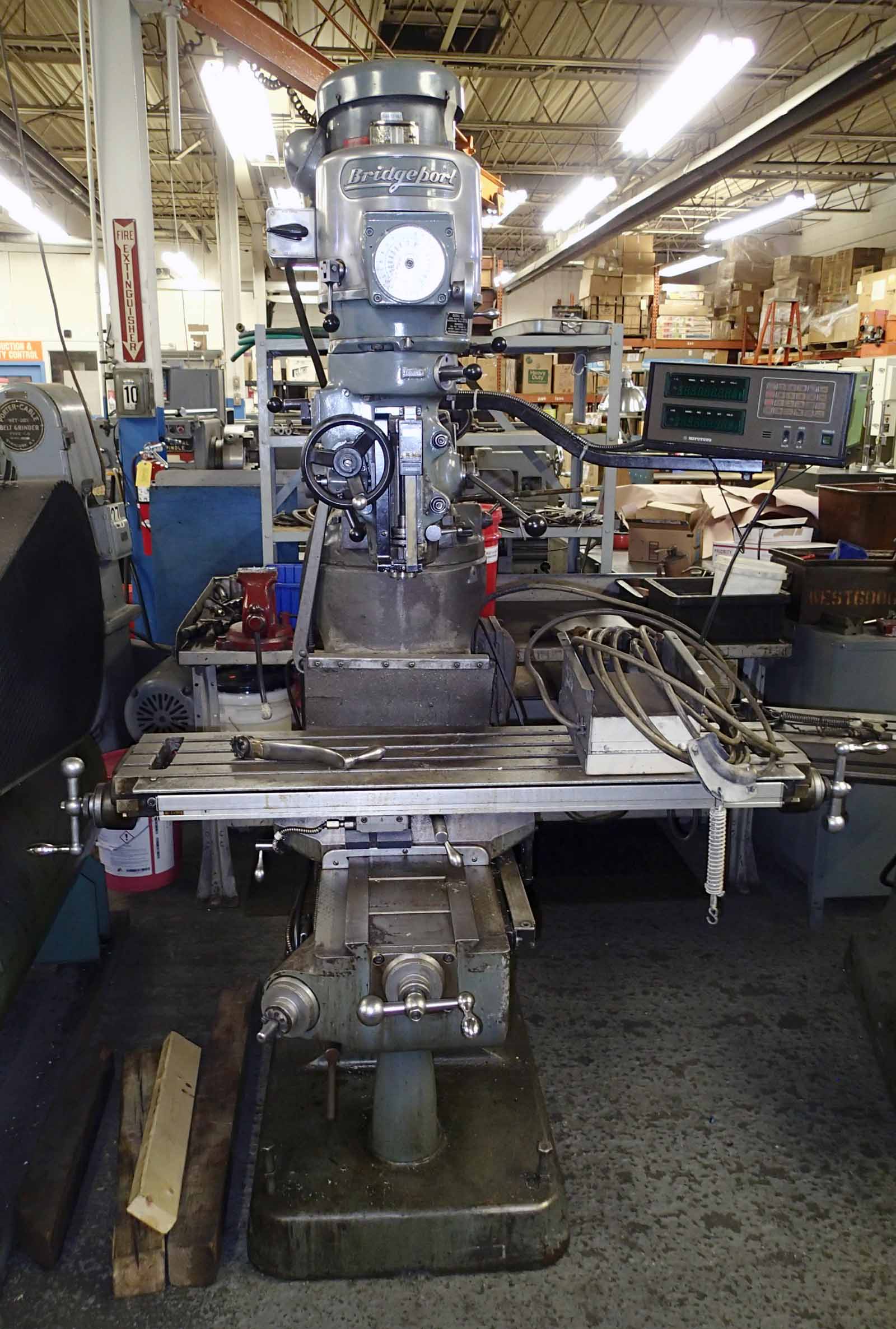 Bridgeport Series 1 Mill- 2 HP, Mitutoyo DRO, Needs Repair