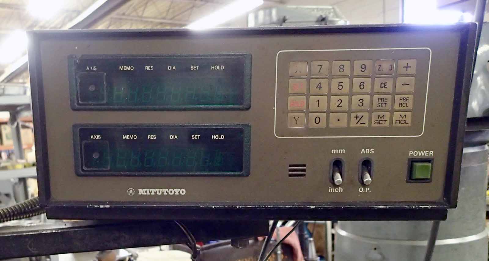 Bridgeport Series 1 Mill- 2 HP, Mitutoyo DRO, Needs Repair - Image 6