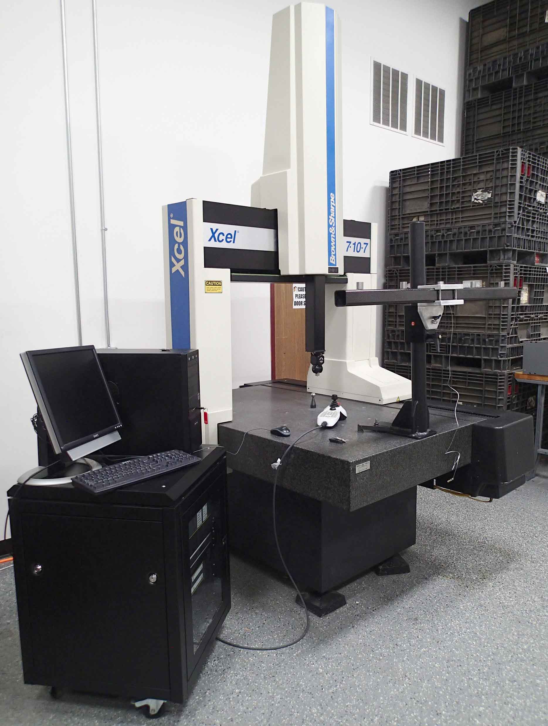 Brown & Sharpe Xcel 7-10-7 CMM Inspection Machine - Refurbished 2018, Upgraded, Renishaw Scales & Probe