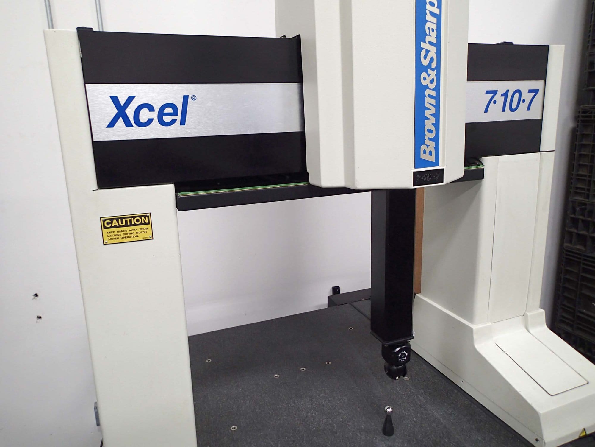 Brown & Sharpe Xcel 7-10-7 CMM Inspection Machine - Refurbished 2018, Upgraded, Renishaw Scales & Probe - Image 10