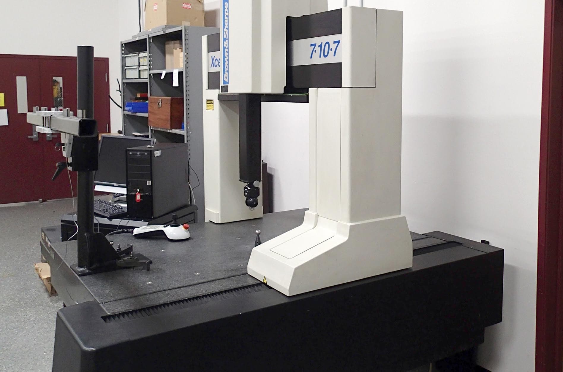 Brown & Sharpe Xcel 7-10-7 CMM Inspection Machine - Refurbished 2018, Upgraded, Renishaw Scales & Probe - Image 12