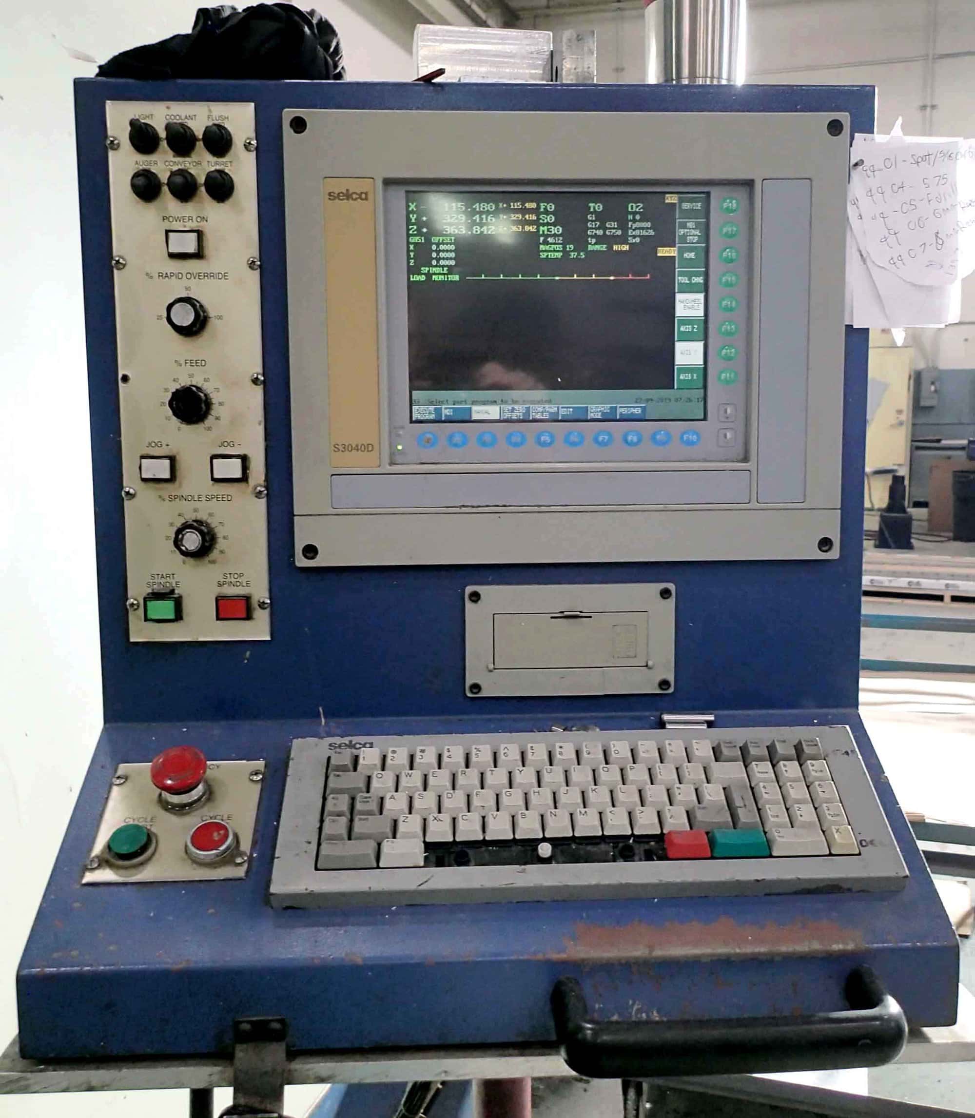 Brute 8740-V Vertical Machining Center- 87” x 40” Table, 50 Taper - Image 3