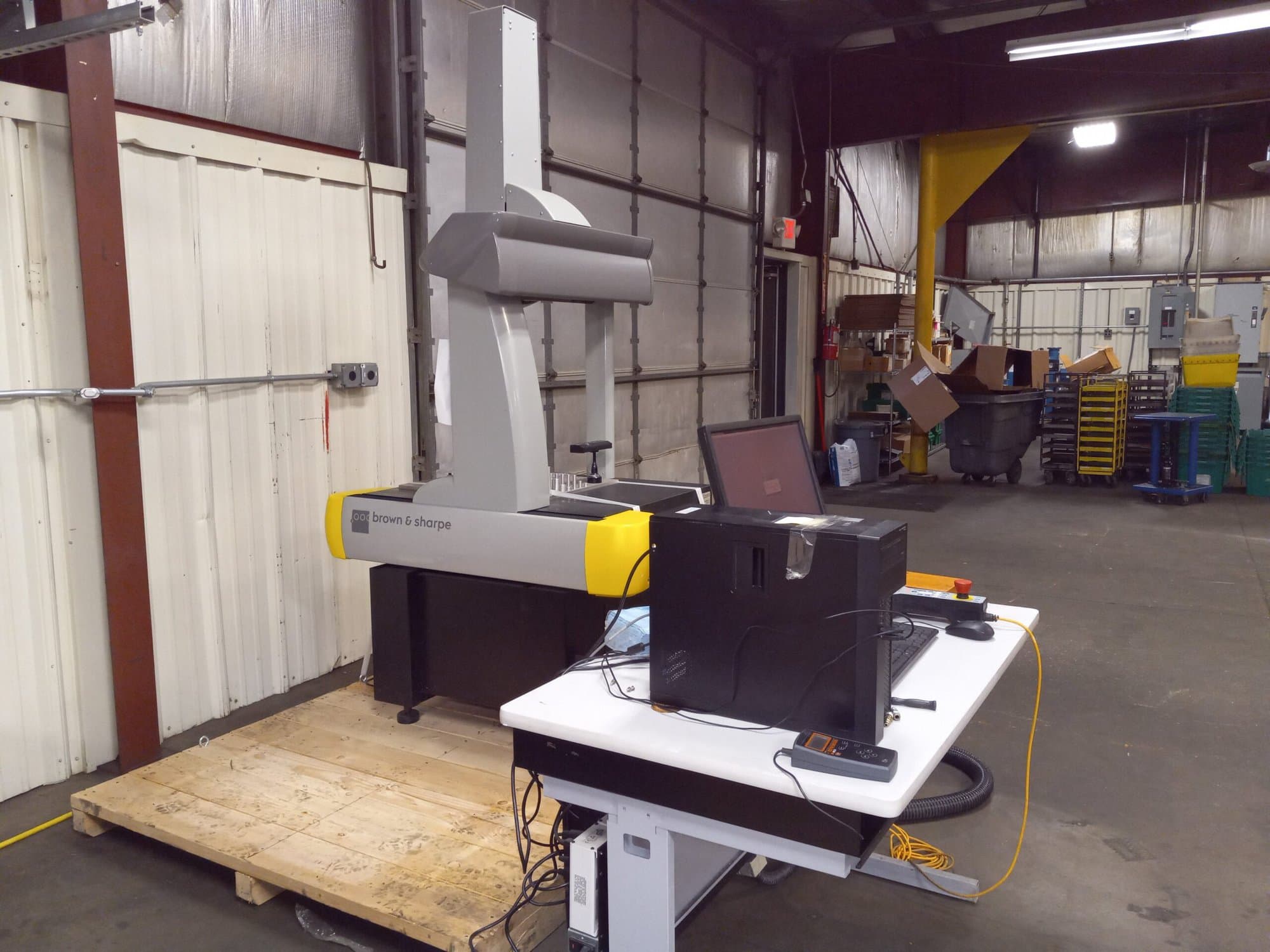 Brown & Sharpe Global Status 555 CMM, 2002 - R1 CMM, Renishaw PH10T Head, PCH 10-2 Controller - Image 5