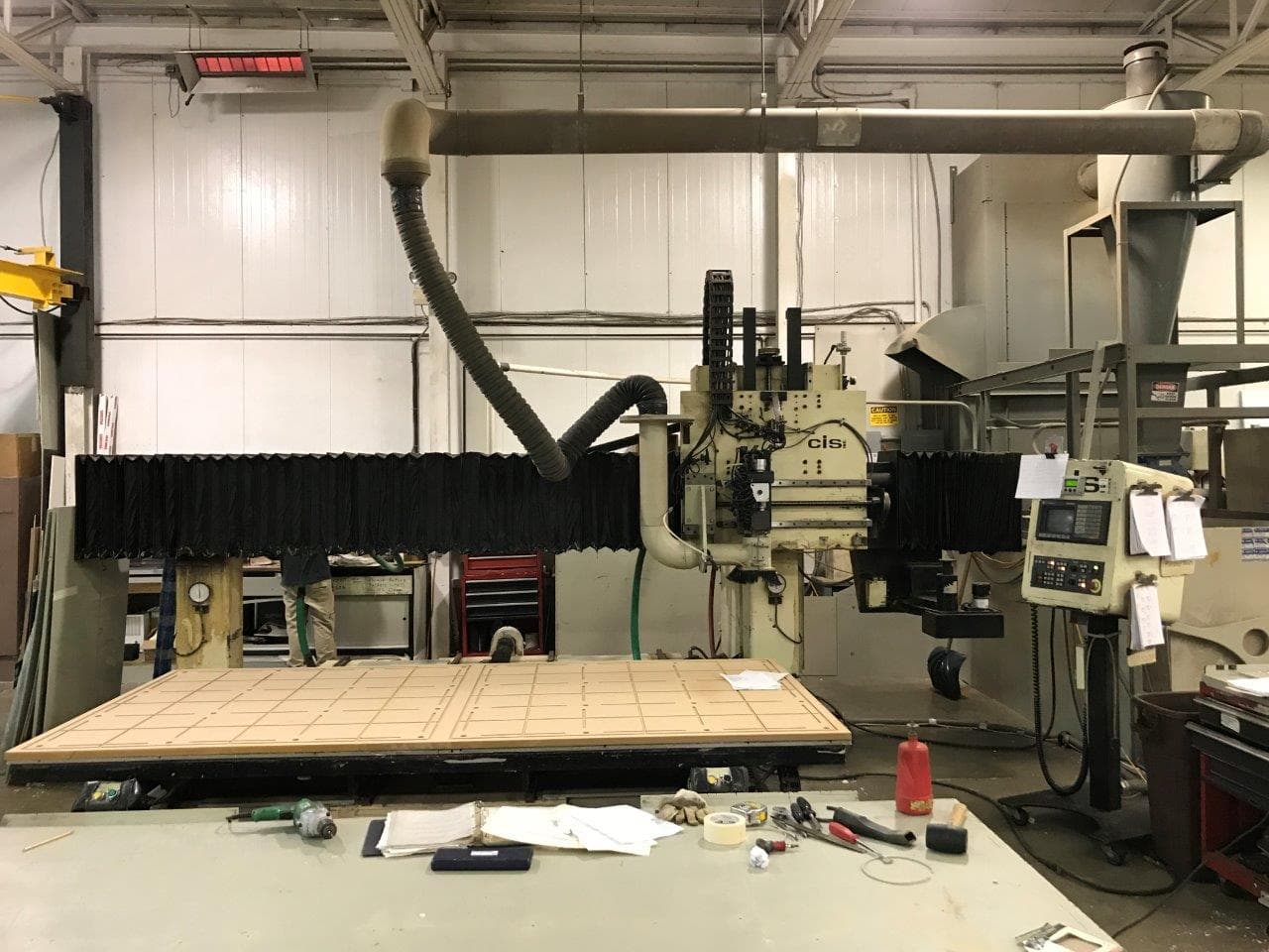 CIS 40-1005-3.4 CNC Router, 1997