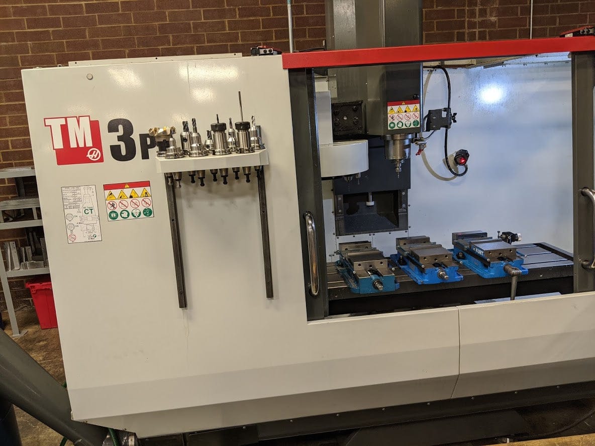 Haas TM-3P VMC, 2016 - Chip Auger, WIPS