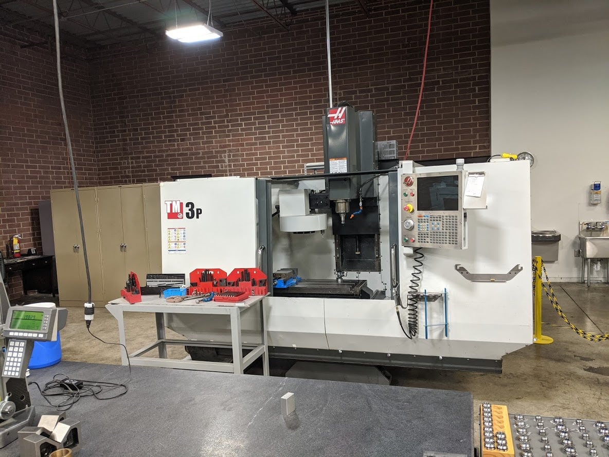Haas TM-3P VMC, 2014- WIPS, Rigid Tapping