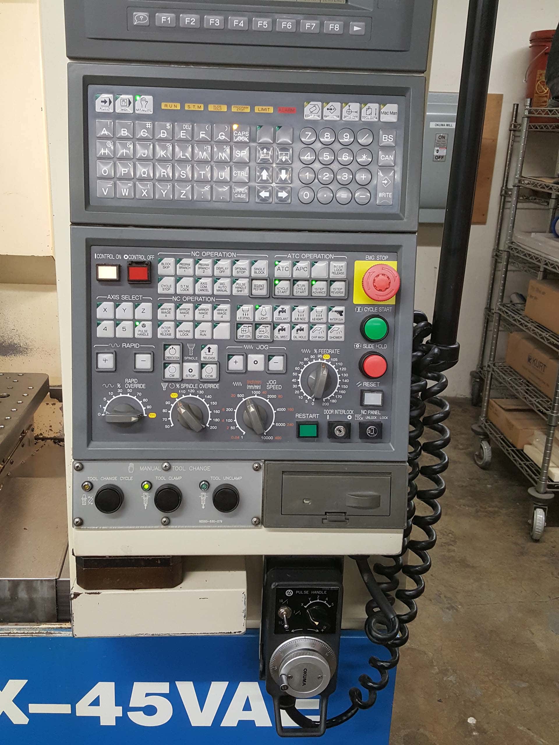 Okuma MX-45VAE VMC, 1998 - Rigid Tapping, 20 Tool ATC - Image 9