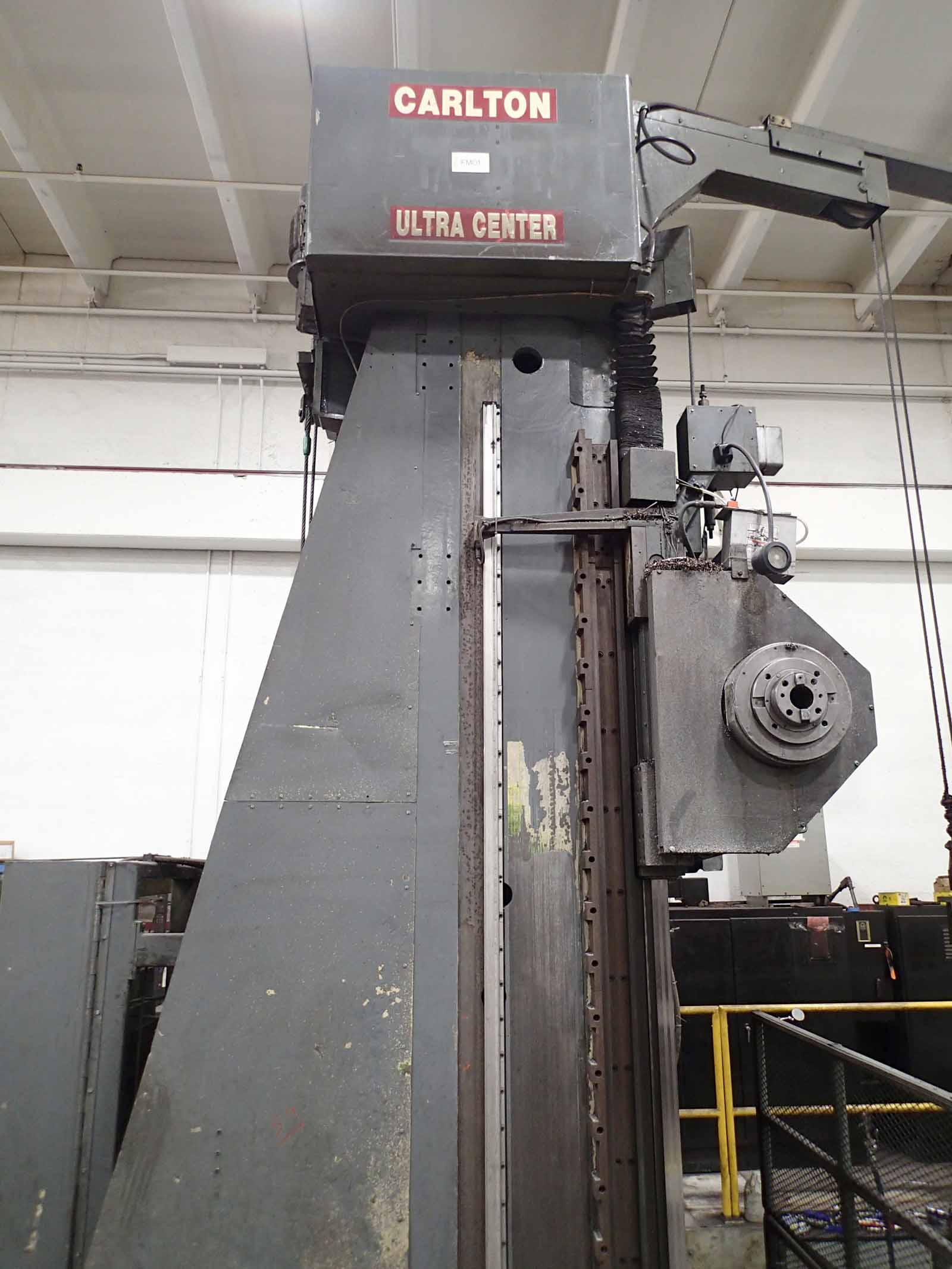 Carlton Ultra Center Floor Type Horizontal Boring Mill, 1978- 240" x 120", Dynapath - Image 9
