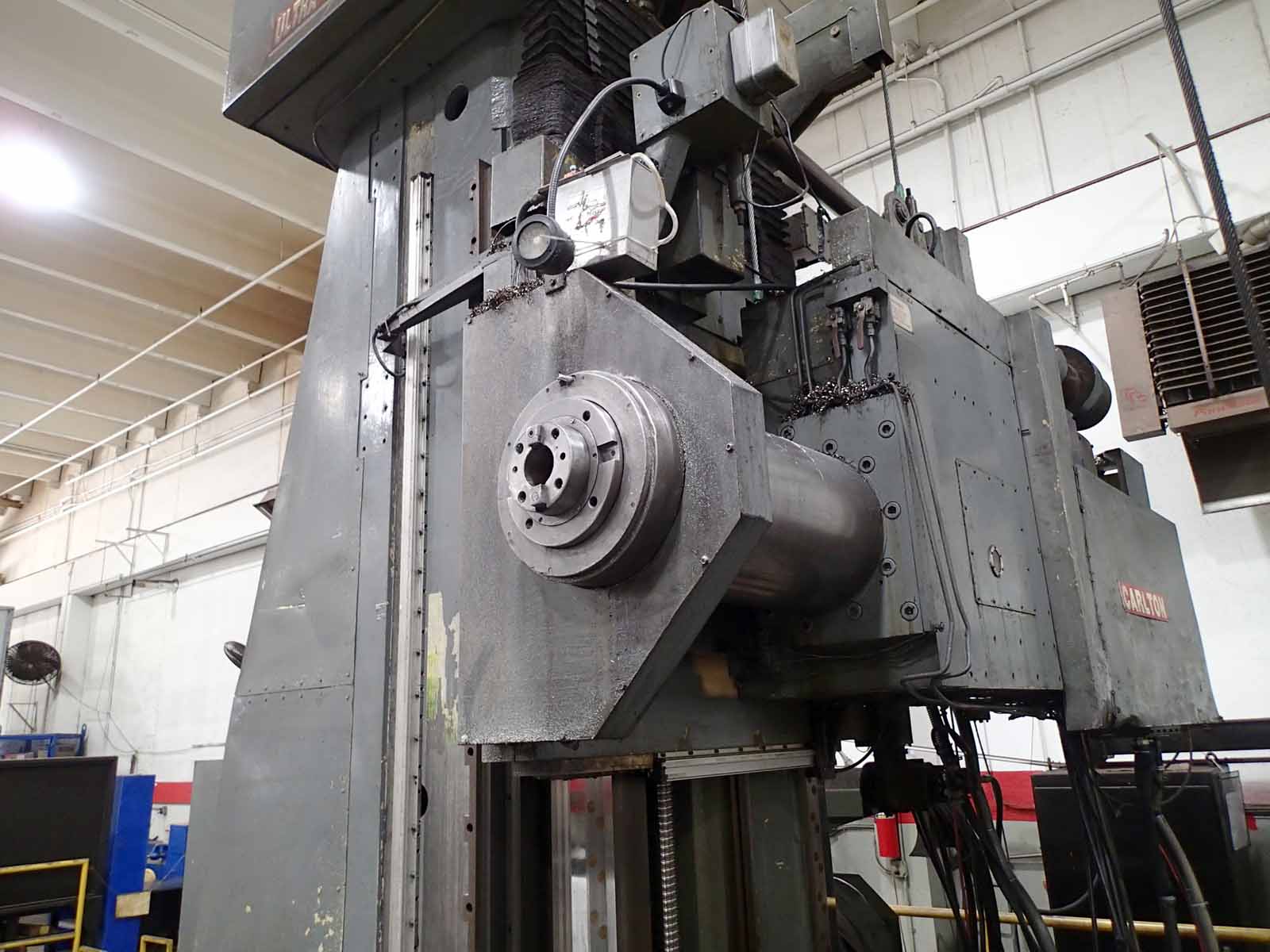 Carlton Ultra Center Floor Type Horizontal Boring Mill, 1978- 240" x 120", Dynapath - Image 8