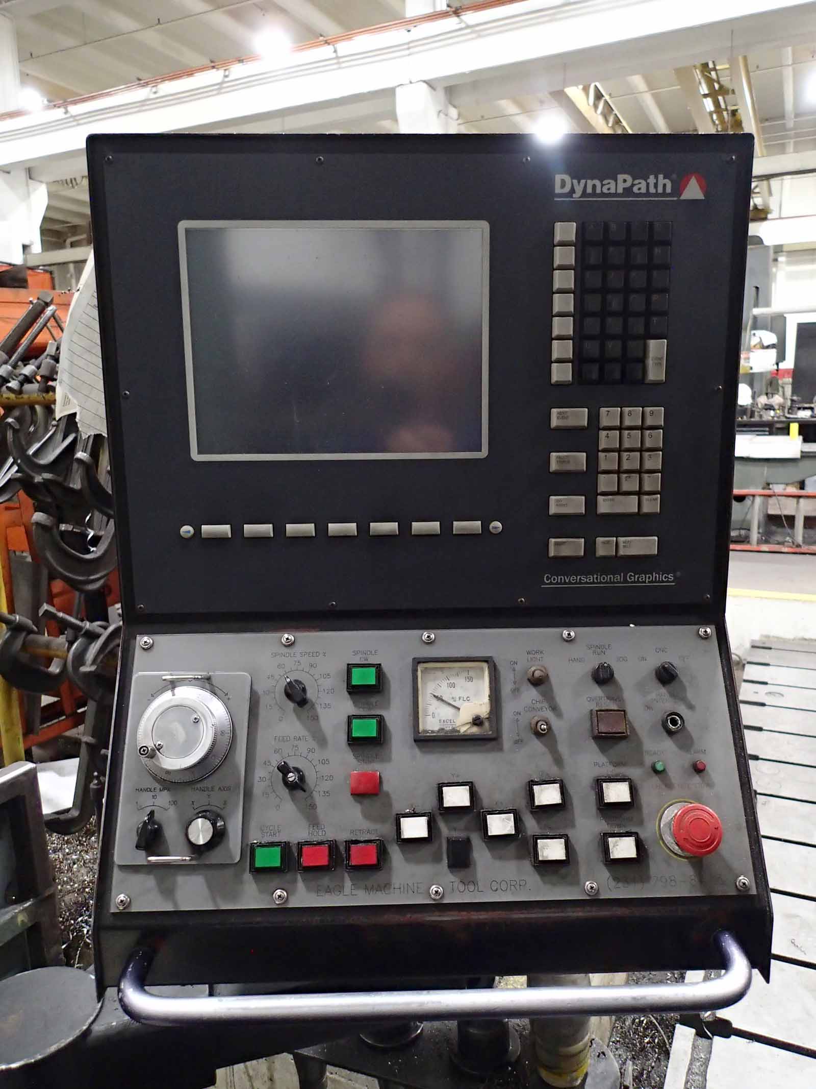 Carlton Ultra Center Floor Type Horizontal Boring Mill, 1978- 240" x 120", Dynapath - Image 4